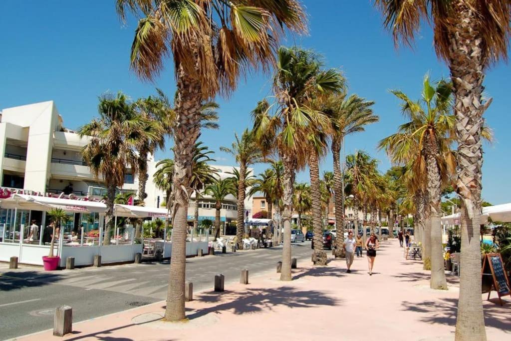 Blue Summer Vibes Duplex Studio For 4P, Ac, Sea View, Parking, Beach At 50M, Spa Access -3 La Ciotat Bagian luar foto