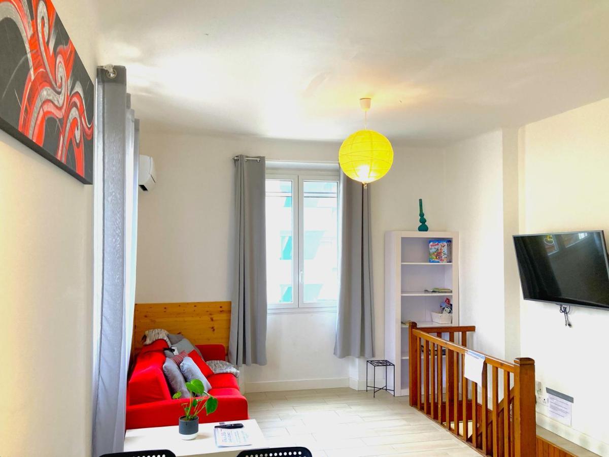 Blue Summer Vibes Duplex Studio For 4P, Ac, Sea View, Parking, Beach At 50M, Spa Access -3 La Ciotat Bagian luar foto