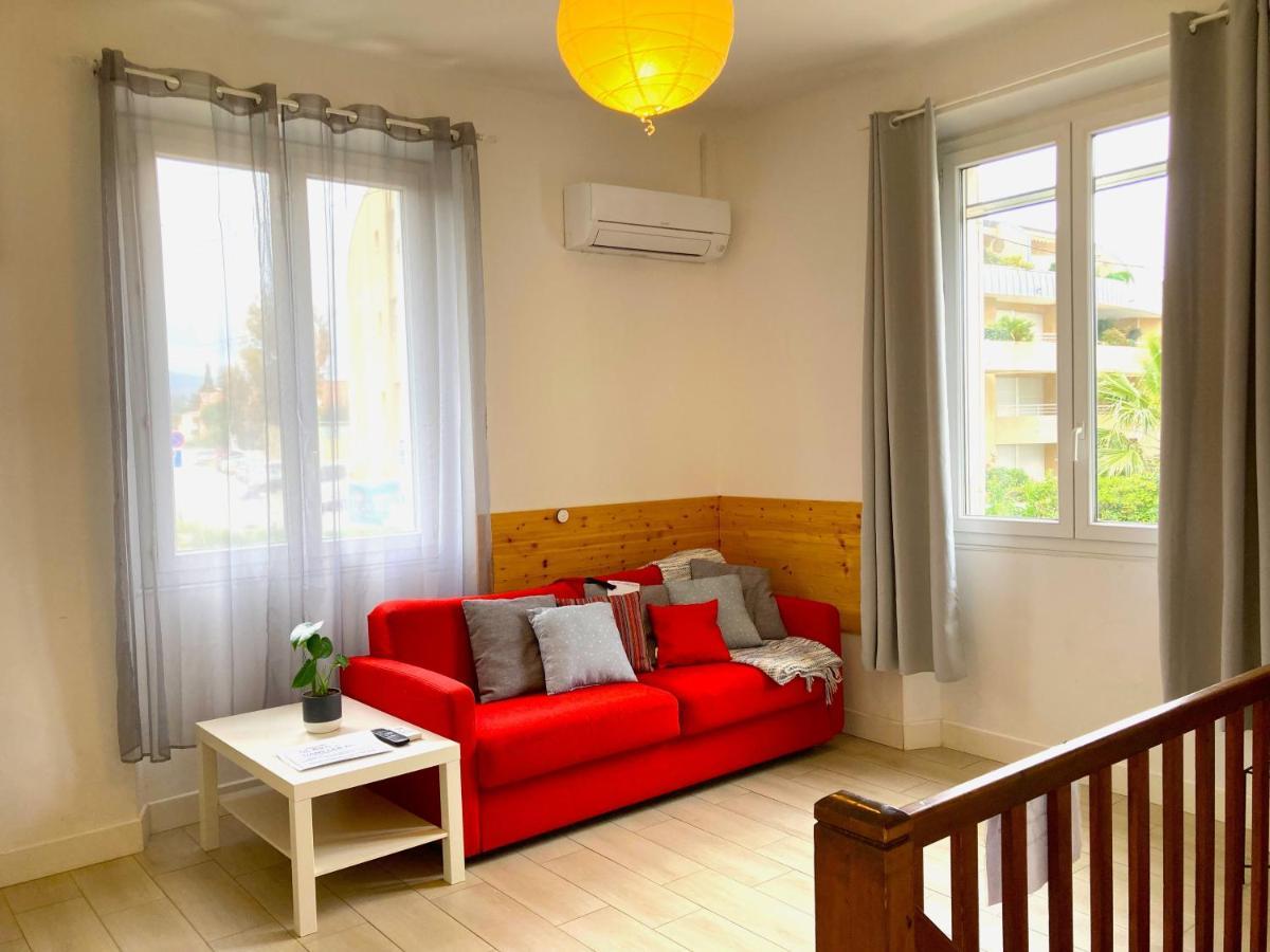 Blue Summer Vibes Duplex Studio For 4P, Ac, Sea View, Parking, Beach At 50M, Spa Access -3 La Ciotat Bagian luar foto