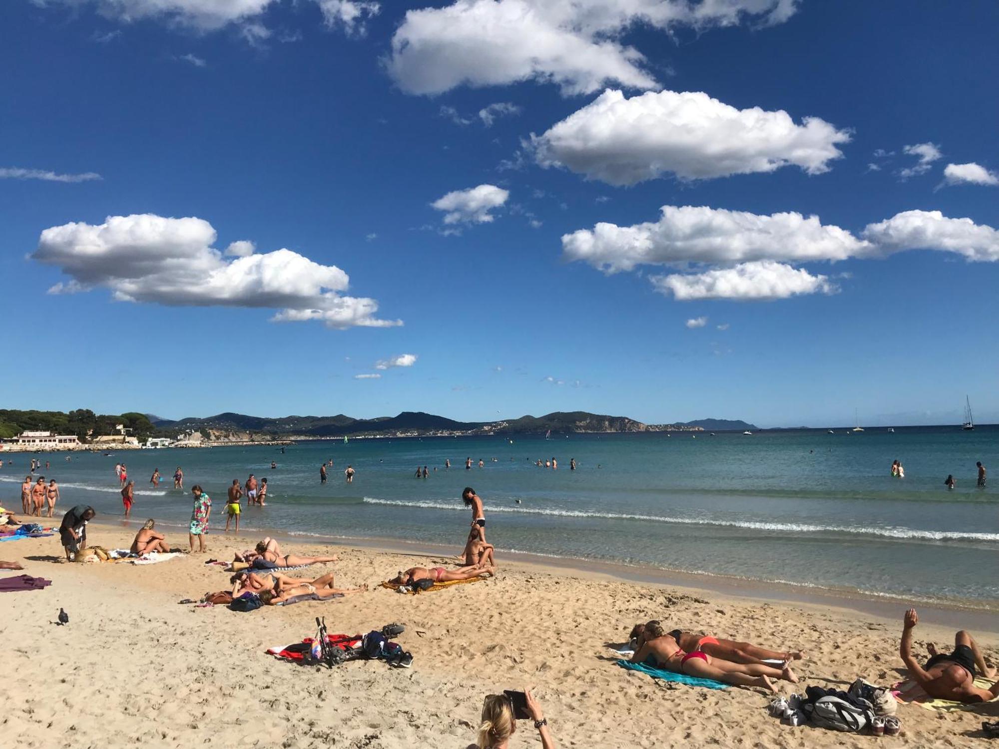 Blue Summer Vibes Duplex Studio For 4P, Ac, Sea View, Parking, Beach At 50M, Spa Access -3 La Ciotat Bagian luar foto
